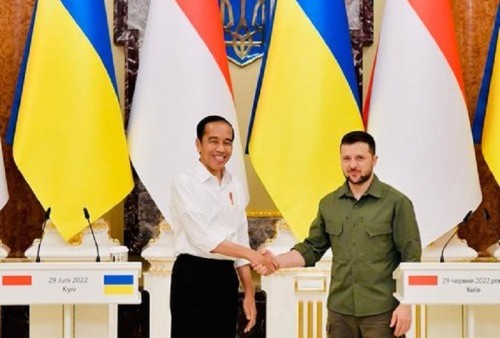 Jokowi dan Zelenskyy Saling Bertemu, Bicarakan Pentingnya Ukraina Bagi Pangan Dunia