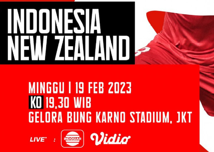 Link Live Streaming Friendly Match 2023: Timnas Indonesia U-20 vs Selandia Baru U-20