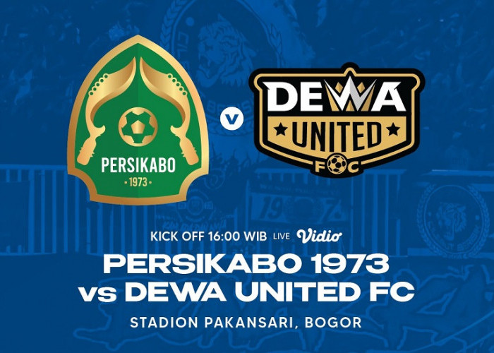 Link Live Streaming BRI Liga 1 2022/2023: Persikabo 1973 vs Dewa United