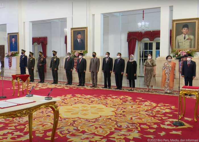 Presiden Jokowi Resmi Lantik Laksamana Yudo Margono sebagai Panglima TNI