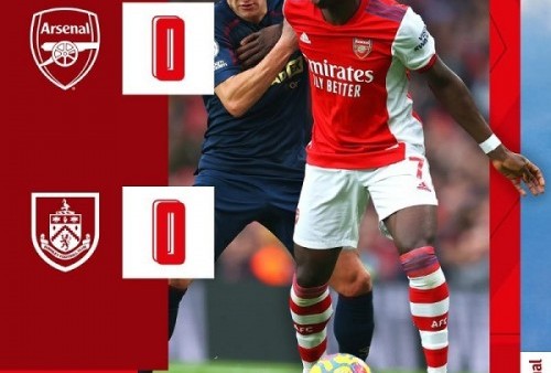 Arsenal vs Burnley: The Gunners Tertahan 0-0 di Emirates Stadium