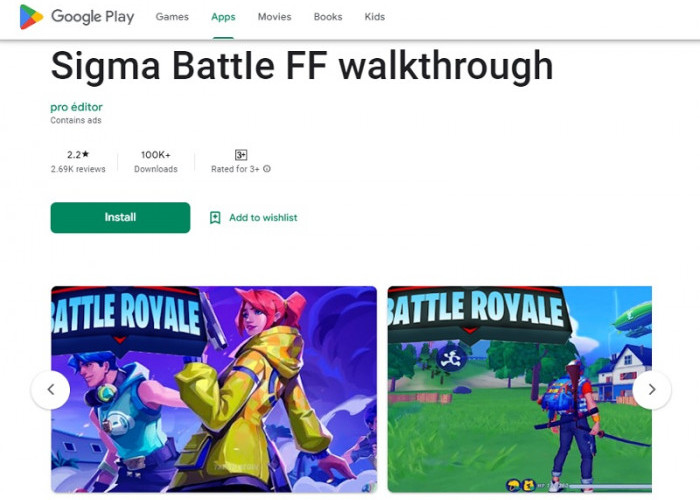 Selain Versi FF Walkthrough, 3 Game Sigma Battle Ada di Play Store! Mau Download? Klik di Sini