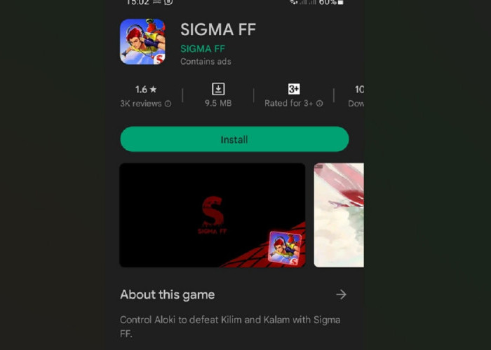 Link Download Sigma FF Terbaru Resmi di Play Store Bukan Apk,  Yuk Bantu Aloki Kalahkan Kilim dan Kalam