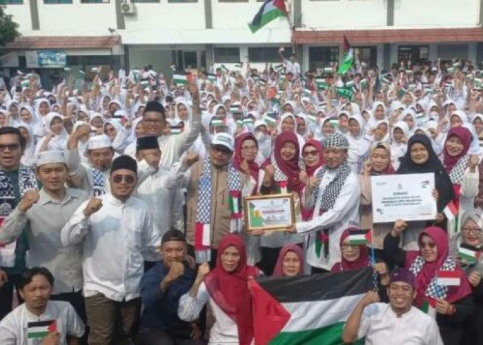 Bantuan Bagi Palestina Terus Mengalir, 45 Sekolah di Tangerang Kumpulkan Ratusan Juta Rupiah