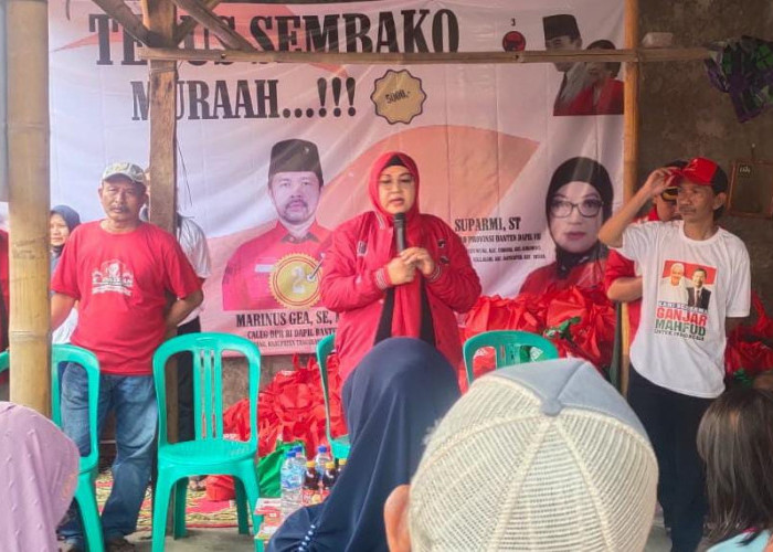 Sembako Murah Ganjar-Mahfud Diserbu Warga Kota Tangerang