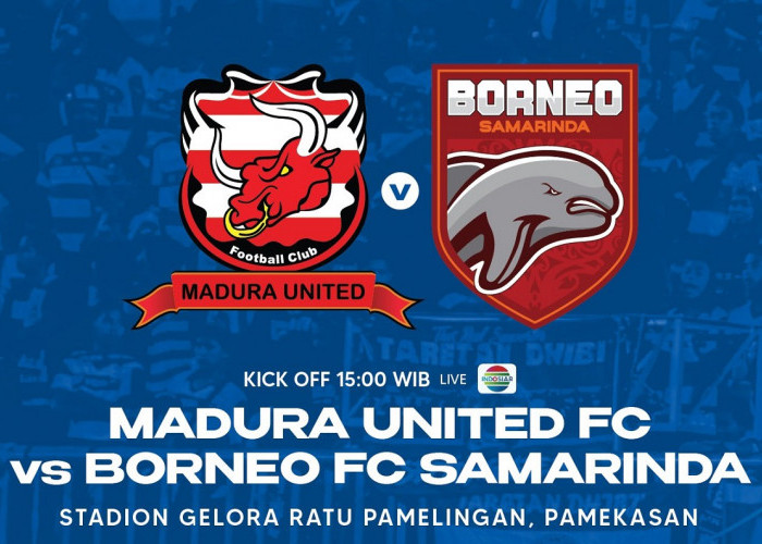 Link Live Streaming BRI Liga 1 2022/2023: Madura United vs Borneo FC