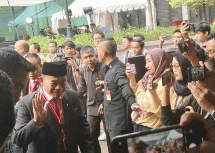 4 Menteri Anak Buah Presiden Jokowi Tiba di Gedung MK