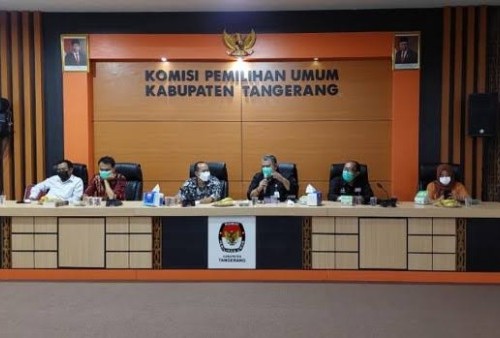 KPU Kabupaten Tangerang Usulkan Penambahan Anggaran Pilkada Serentak 2024 Rp182 Miliar 