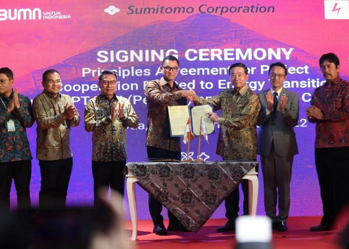PLN dan Sumitomo Kolaborasi Percepat Transisi Energi di Indonesia