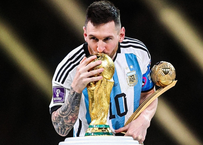 Menangkan Piala Dunia 2022, Messi Mengaku Belum Mau Pensiun dari Timnas Argentina