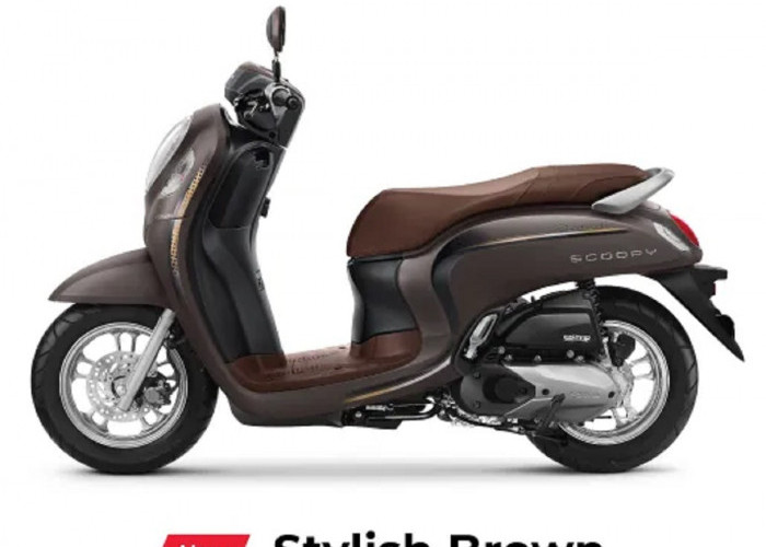 Honda Scoopy 2023 Prestige: Skuter Stylish dan Praktis Pesaing Berat Yamaha Fino 125
