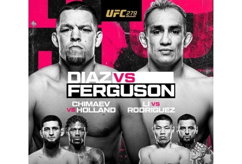 Link Live Streaming UFC 279: Duel Panas Diaz vs Ferguson Serta Chimaev vs Holland