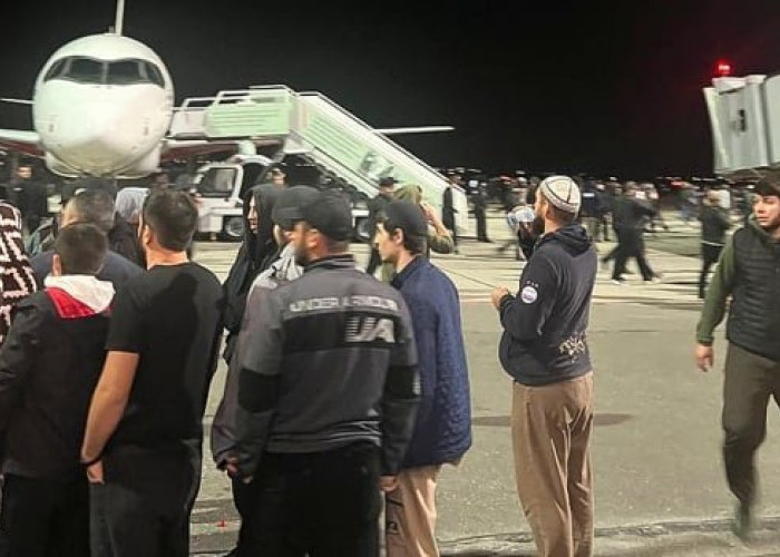 Viral, Ribuan Massa di Dagestan Serbu Bandara dan Hotel Cari Warga Yahudi Israel