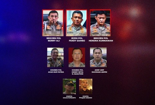 Ini 18 Personel Polri yang Ditahan Terkait Pembunuhan Brigadir J