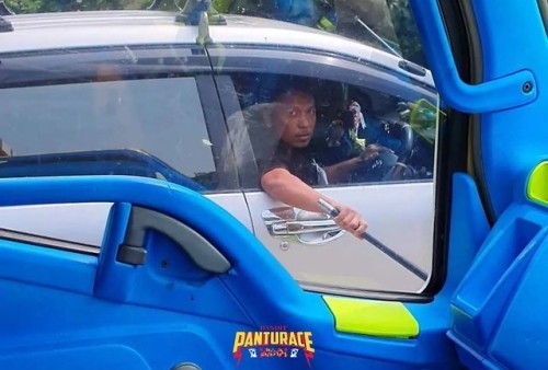 Penodong 'Beceng' ke Sopir Truk di Tol Cipali yang Viral Ditangkap Polisi