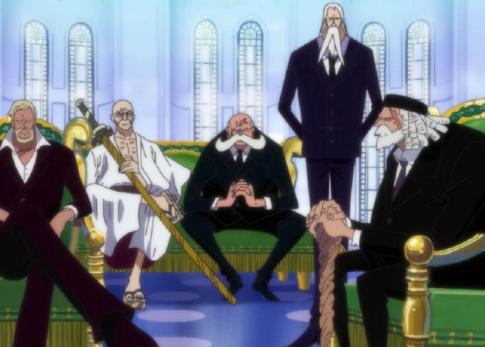 Spoiler Manga One Piece 1086: Nama 5 Gorosei Terungkap! Masing-masing Miliki Gelar Dewa Prajurit