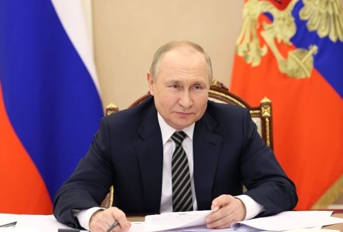 Vladimir Putin Tuding Intelijen Ukraina Dalang Pengeboman Jembatan Selat Kerch