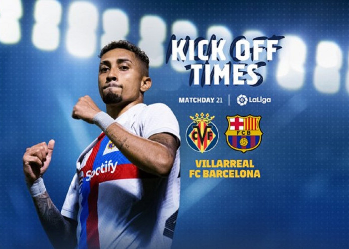 Link Live Streaming LaLiga Spanyol 2022/2023: Villarreal vs Barcelona