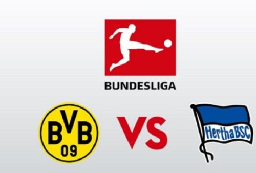 Link Live Streaming Liga Jerman: Borussia Dortmund vs Hertha Berlin
