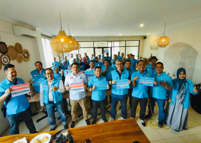 Partai Gelora Kota Bekasi Deklarasi Dukungan Anis Matta Sebagai Capres 2024