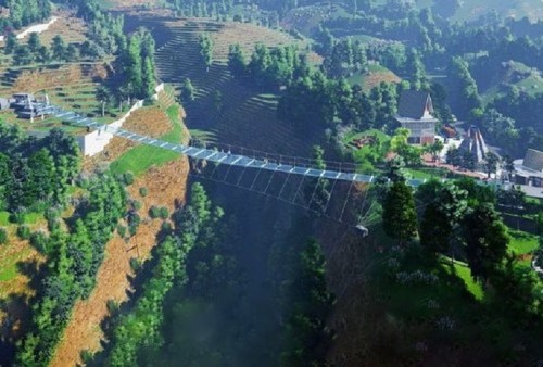 Mau Uji Adrenalin? Jembatan Kaca 120 Meter Sedang Dibangun di TN Bromo-Tengger-Semeru, Tunggu Tanggal Mainnya!