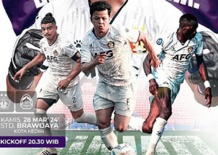 Link Live Streaming BRI Liga 1 2023-2024: Persik Kediri vs Bhayangkara FC