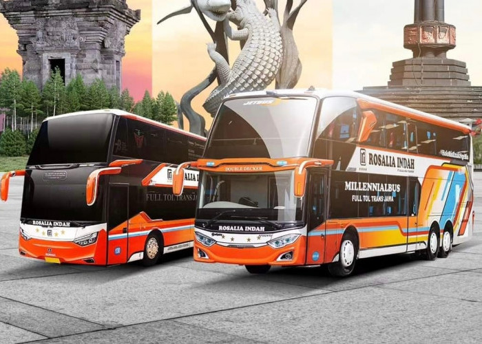 Harga Tiket Bus Double Decker Rosalia Indah Periode Mudik Lebaran 2024, Ini Detailnya