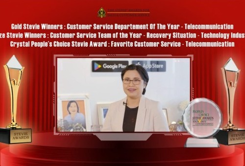 Fokus Optimalisasi Customer Service Digital, IndiHome Raih 3 Penghargaan The Stevie Award 2022    