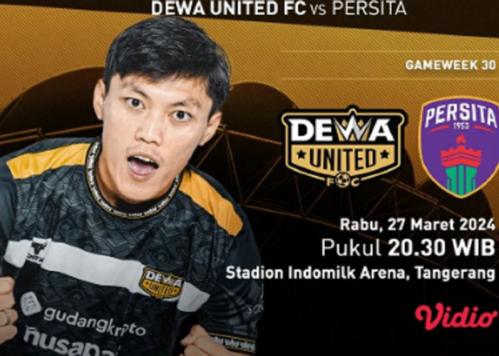 Link Live Streaming Bri Liga 1 2023-2024: Dewa United vs Persita Tangerang
