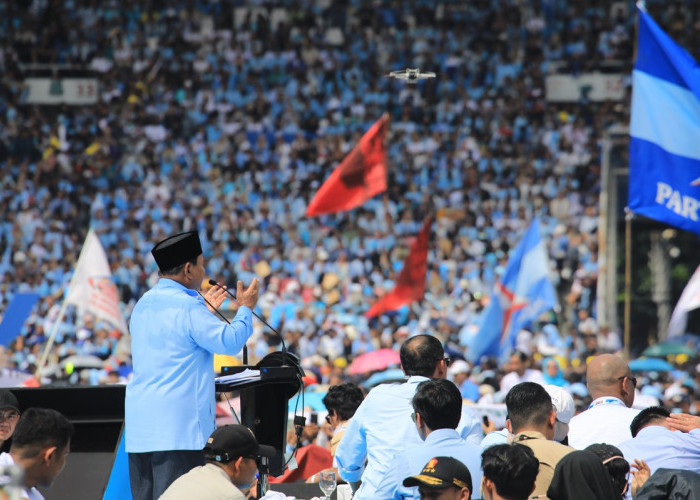 Kampanye Akbar Prabowo-Gibran, 600 Ribu Warga Tumpah Ruah di GBK