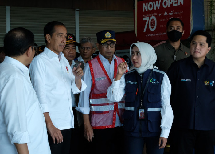 Jokowi Cek Kesiapan Mudik Lebaran di Pelabuhan Merak