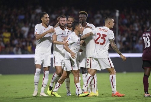 Hasil Liga Italia 2022/2023 Salernitana vs AS Roma: Eks Milan Bawa Serigala Ibu Kota Rebut 3 Poin