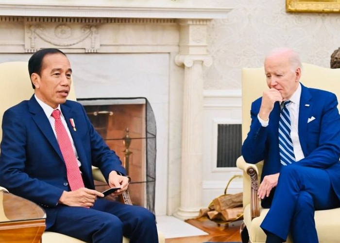 Oalaa.... Joe Biden Tidak Tanggapi Jokowi Soal Desakan Gencatan Senjata di Gaza