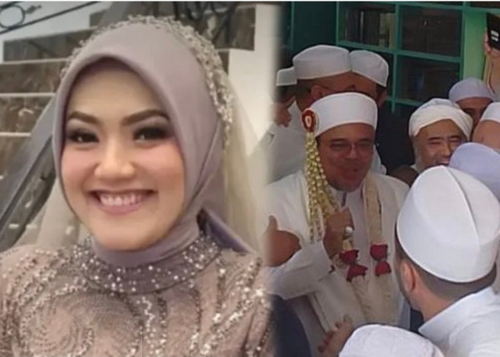 Habib Rizieq Menikah dengan Keponakan Almarhum Istri, Beda Umur 28 Tahun