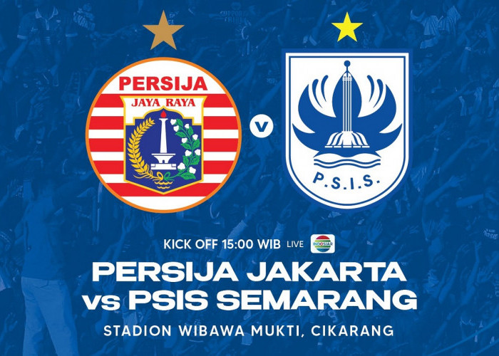 Link Live Streaming BRI Liga 1 2022/2023: Persija Jakarta vs PSIS Semarang