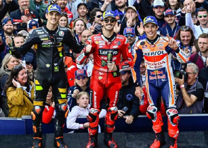 Hasil Kualifikasi MotoGP Prancis 2023: Francesco Bagnaia Tercepat, Marquez Kedua