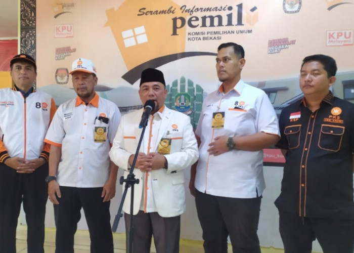 PKS Resmi Mendaftarkan Bacaleg Pemilu 2024 ke Kantor KPU Kota Bekasi