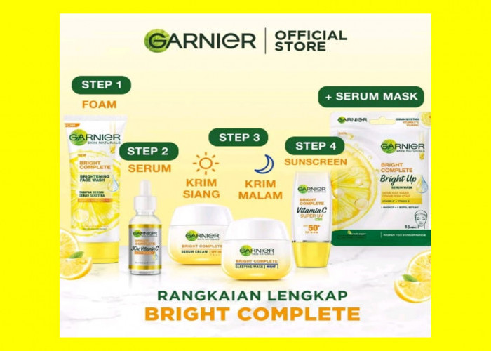 Ulasan Garnier Sunscreen SPF 50, Ampuh Lindungi Kulit Wajah dari Sinar Matahari 