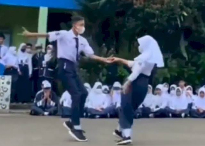 Viral Siswi Jilbab Menari Dansa dengan Siswa, Ini Klarifikasi SMPN 1 Ciawi Bogor