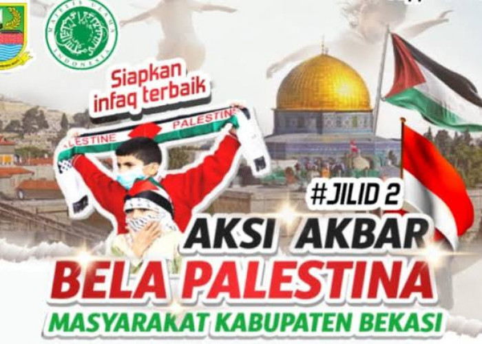 Usai Kota Bekasi, Aksi Dukungan Bersama Palestina Akan Diselenggarakan di Kabupaten Bekasi Besok