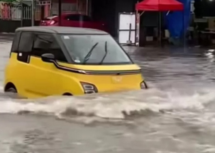 Mobil Listrik Aman saat Banjir? Simak Penjelasannya Biar Gak Bingung!