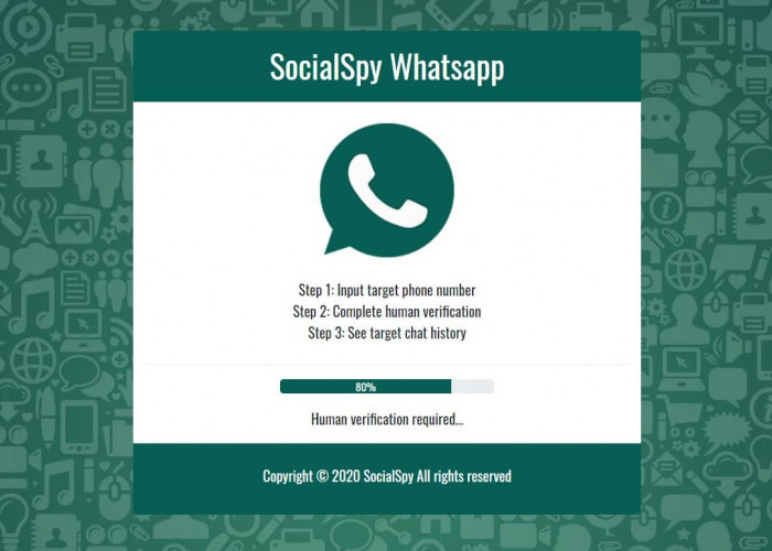 Link Social Spy WhatsApp dan Cara Pakainya untuk Buka dan Sadap Isi WA Pacar Tanpa Ketahuan