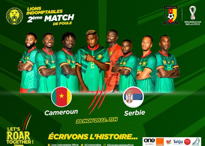 Link Live Streaming Piala Dunia 2022: Kamerun vs Serbia