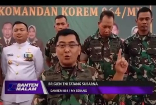Ucapan Effendi Simbolon Dianggap Cari Sensasi, Brigjen Tatang Subana Pastikan TNI Solid