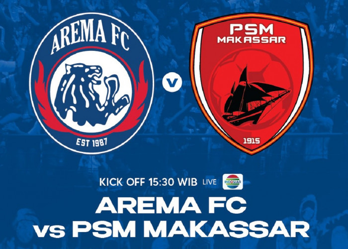 Link Live Streaming BRI Liga 1 2022/2023: Arema FC vs PSM Makassar