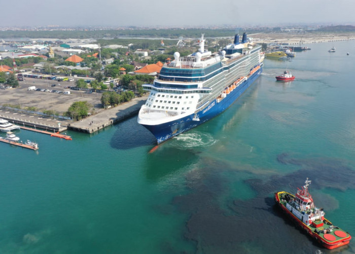 Pelindo Regional 3 Benoa Sukses Sandarkan Cruise Jumbo Berukuran 317 Meter, Cruise Celebrity Solstice