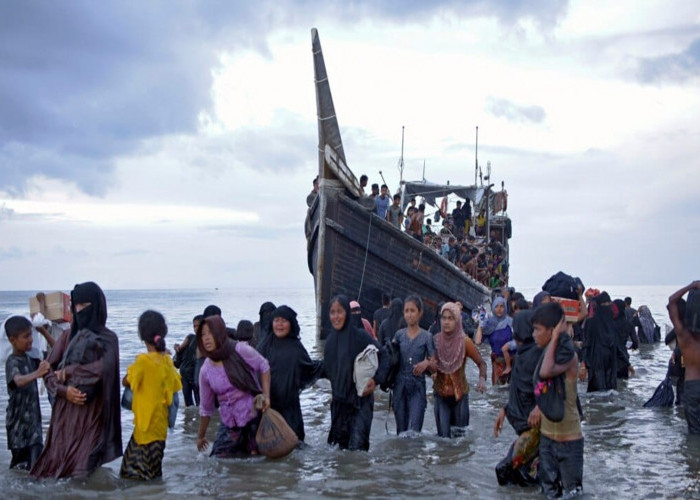 Polisi Tetapkan Dua Orang Tersangka Penyelundupan Pengungsi Rohingya ke Aceh