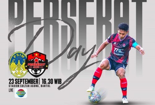 Link Live Streaming Liga 2 2022/2023: PSIM Yogyakarta vs Persekat Tegal