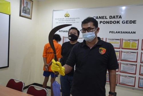 Diduga Hendak Tawuran, Empat Remaja di Kota Bekasi Ditangkap
