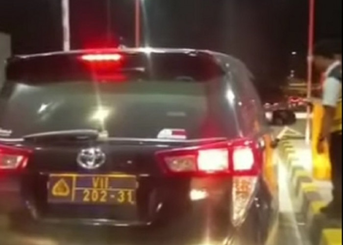 Heboh! Mobil Pelat Dinas Polri Diduga Ogah Bayar Tol, Polisi Bongkar Identitasnya